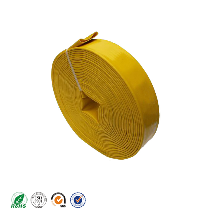 OEM Factory 6 inch Heavy Duty High Pressure PVC Layflat Discharge Hose Pipe